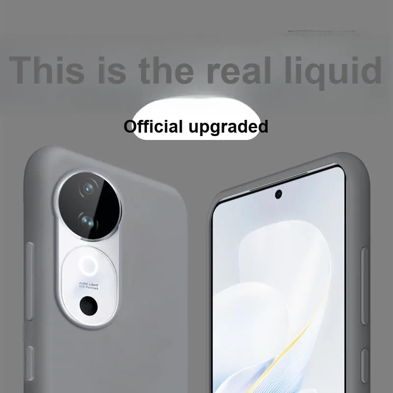 ZHUOJI Silicone Material Phone Cases Compatible With Vivo S19/S19 Pro Case Impact Resistant Advanced Fashionable Simple-7