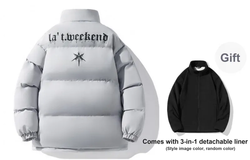 LA'T.WEEKEND Puffer Jacket Unisex-51