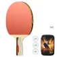 [Professional Competition Grade]Short Handle Penhold Grip 1 Pc+Original Thickened Racket Bag+3 Pcs Competition Exclusive Balls