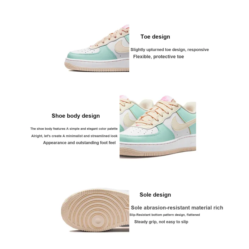 Nike Air Force 1 Low Emerald Rise Guava Ice GS-1
