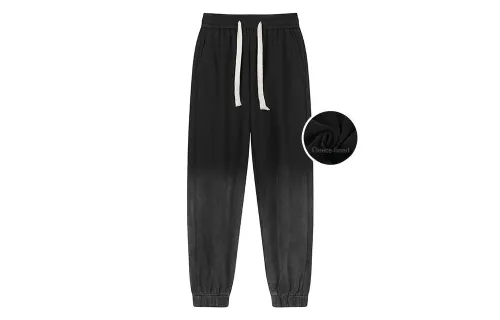 UF9193 Knitted Sweatpants Women's Black Gray