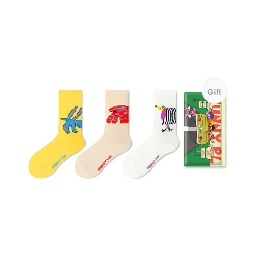 PL Носки Crew Унисекс Сумка для покупок 3 упаковки