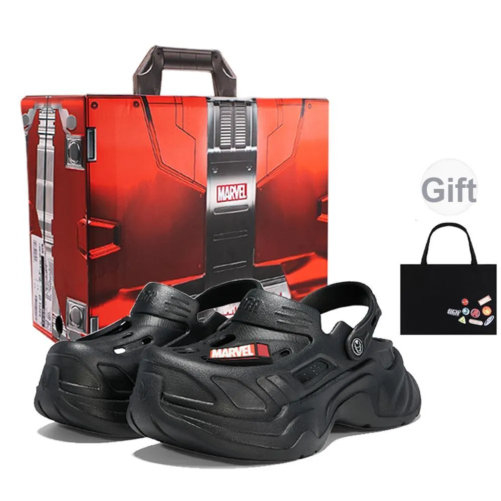 MARVEL x OGR Iron Man Iron Man Mark5 Clogs Unisex Black