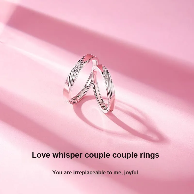 KADER 925 Sterling Silver Rings Unisex Silver White Box-2