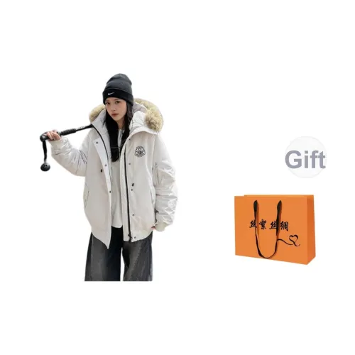 SIXUSICHOU Хлопковый пуховик женский