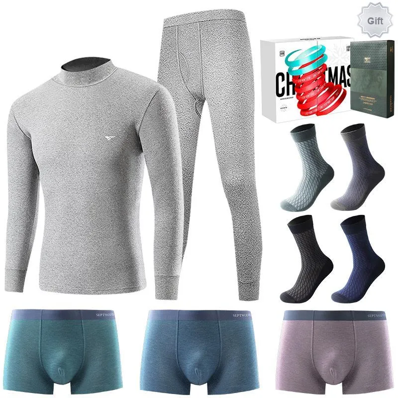SEPTWOLVES Fall And Winter Thermal Set Men's-264