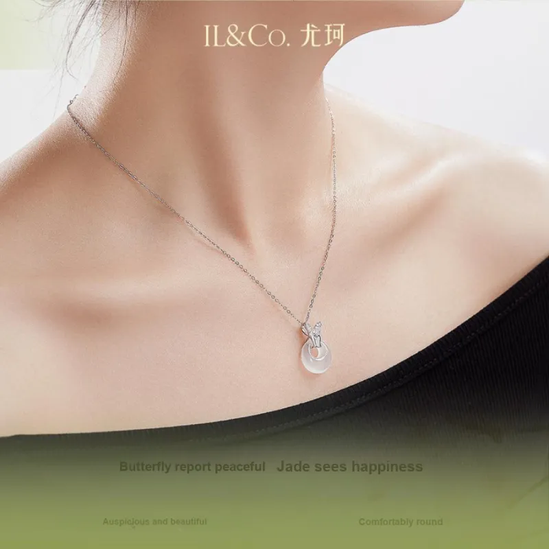 IL&CO. Chalcedony Necklaces Women's-7