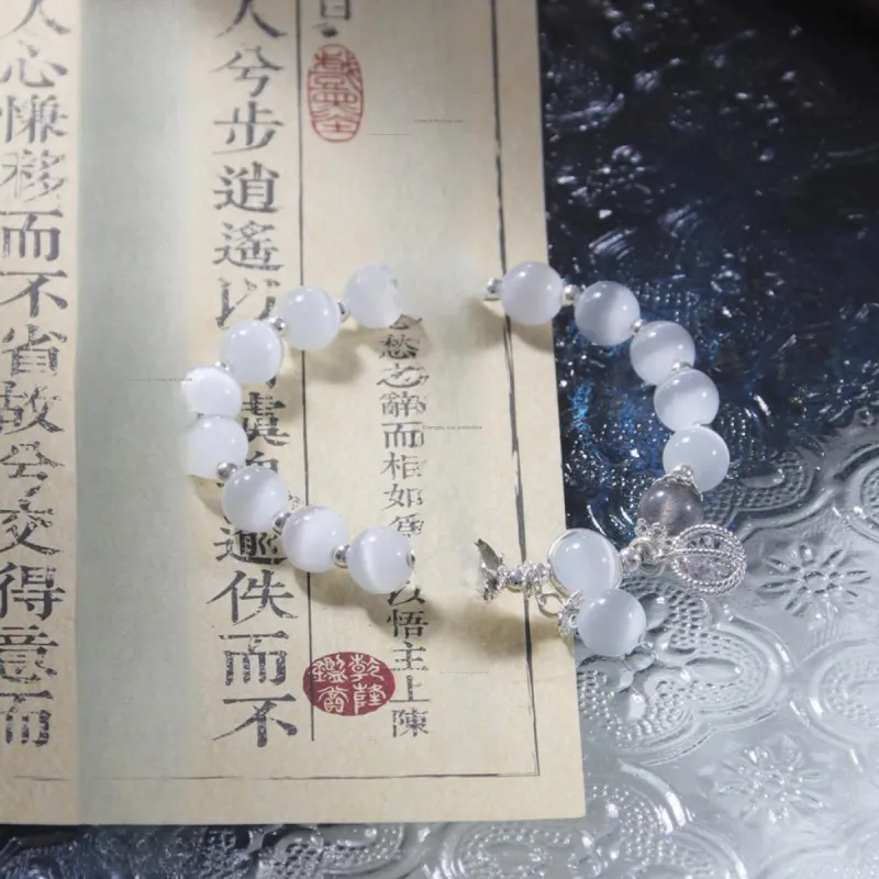 MEOBURLIY Colored Glaze Bracelets Women's-6
