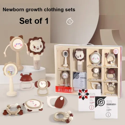 BLMUSA B Newborn Коробка с мобильным игрушечным зубчиком и дизайном для захвата развивающие игрушки