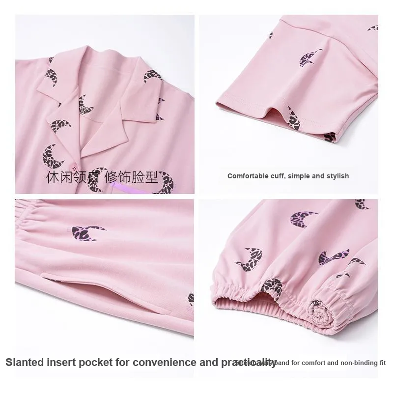 MIIOW Cool One Summer Series Pajama Set Women's Lotus Color-3