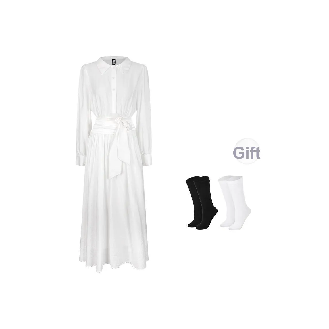 BSEVENI Женские Длинные Платья с Длинными Рукавами