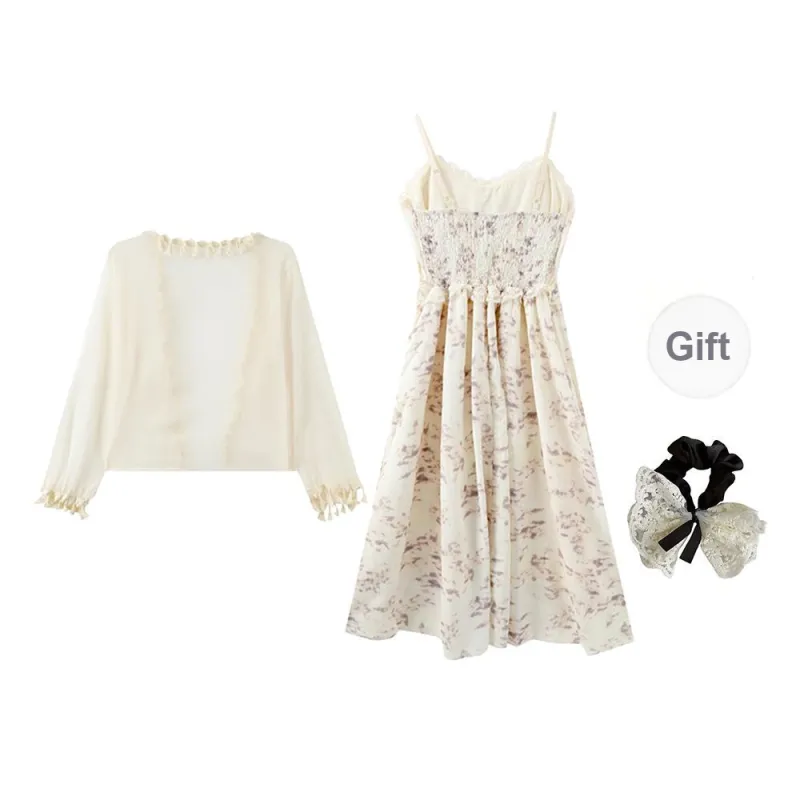 PAVEA Two Piece Skirt Sets Women's-1
