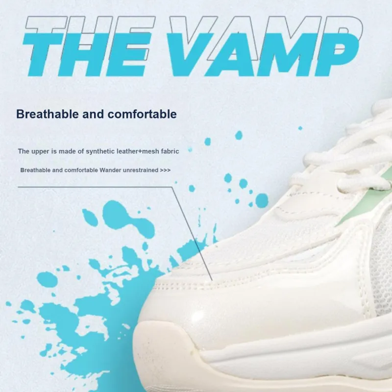 LPMX Height Increasing Wear-Resistant Low-Top Running Shoes Women's-5