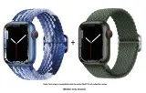 Apple Woven Strap-Blueberry * Olive Green