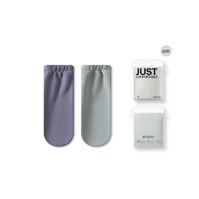 FIRS Mid Calf Socks Women's Shopping Bag 2 Pack-15
