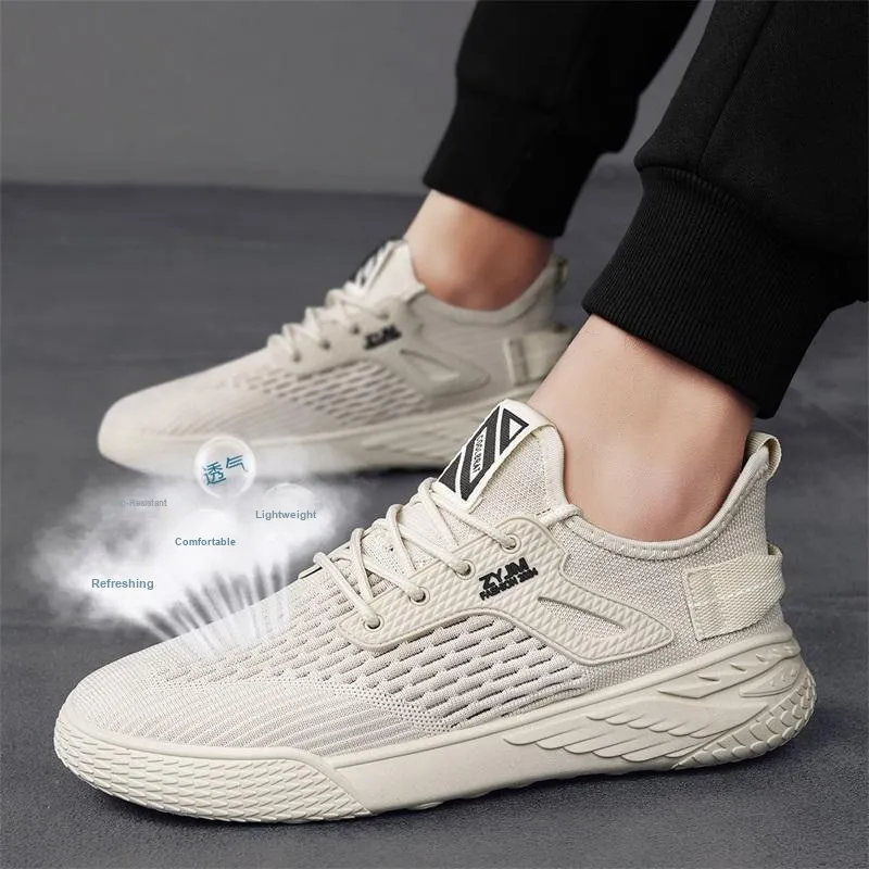 PLAY COBBLER Slip-Resistant Quick-Drying Breathable Low-Top Casual Shoes Men's-17
