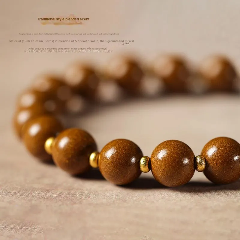 ZHOUDIWANG Blended Fragrance Bead Bracelets Unisex-3