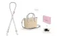 [Leather Strap]Chalk White Crossbody Adjustable 90-120cm