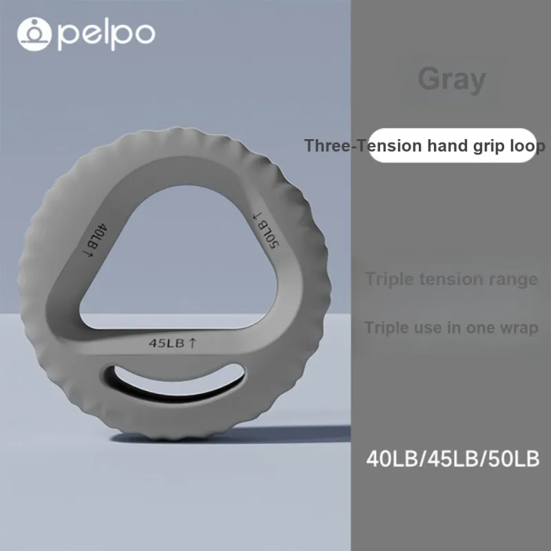 Pelplo O Silhouette Grip Solid Silicone Material Home Indoor Office All Unisex Wrist Fitness Training Loop-9