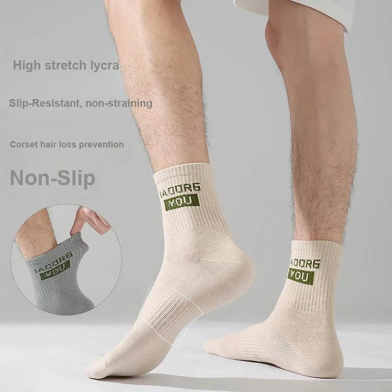 Lanza Mid Calf Socks Men's 5 Pack-5