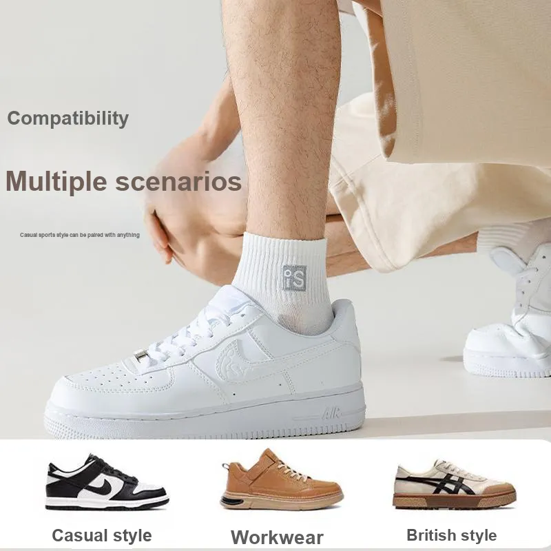 Cotton Gene Ankle Socks Men's 5 Pack-35