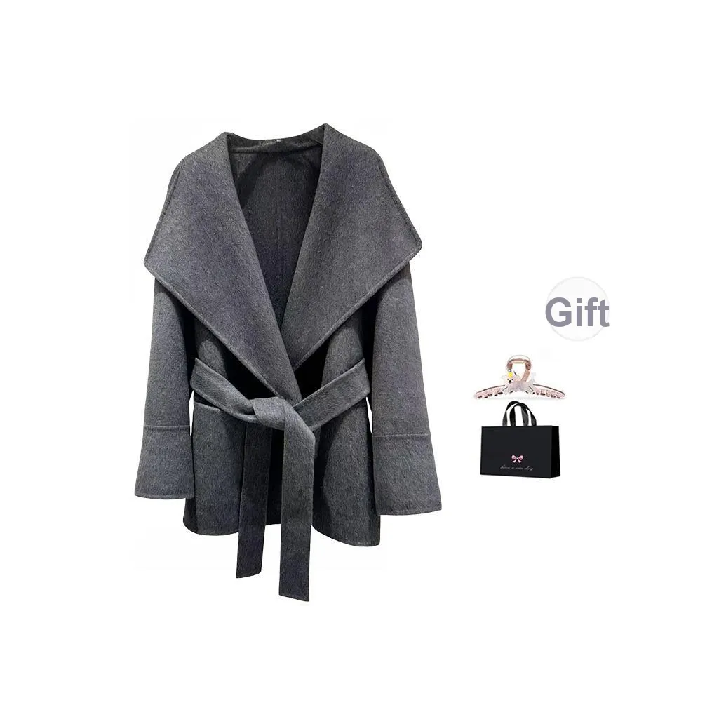 Aimilian Темно-серый Женский Пальто