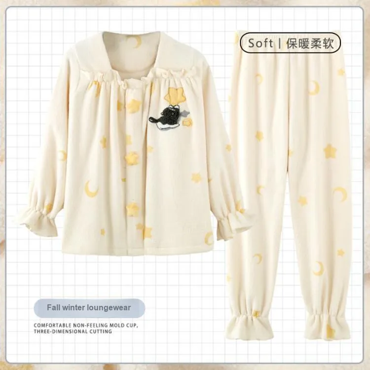 METE WHALE MT Pajama Set Women's Image Color-5
