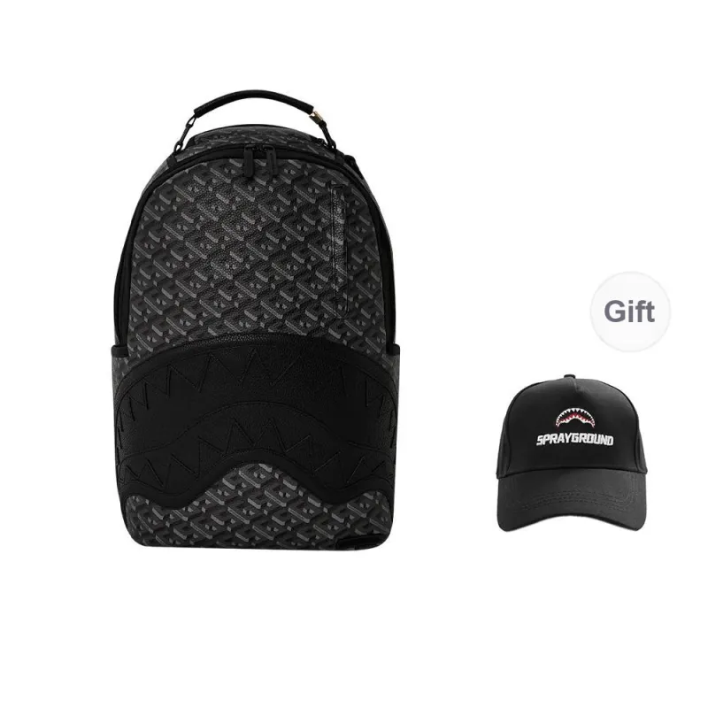 SPRAYGROUND PVC Backpack Unisex Black-7