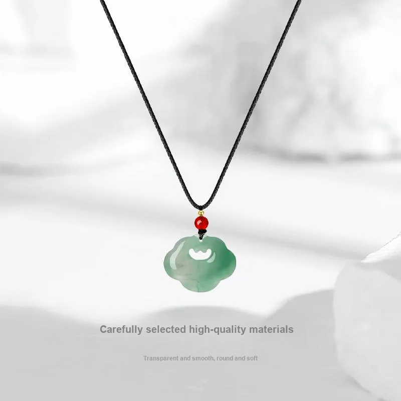 JUICY GRAPE African Emerald Necklaces Unisex-2