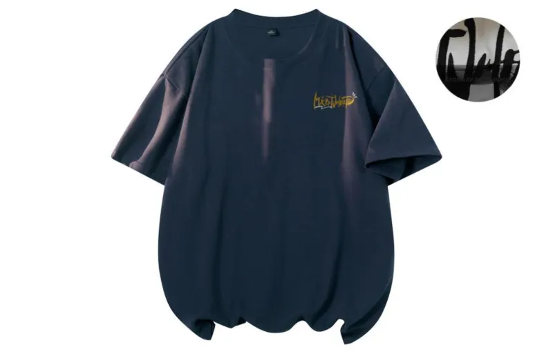 MXDT T Shirt Unisex Black Yellow Embroidery Upgraded-10