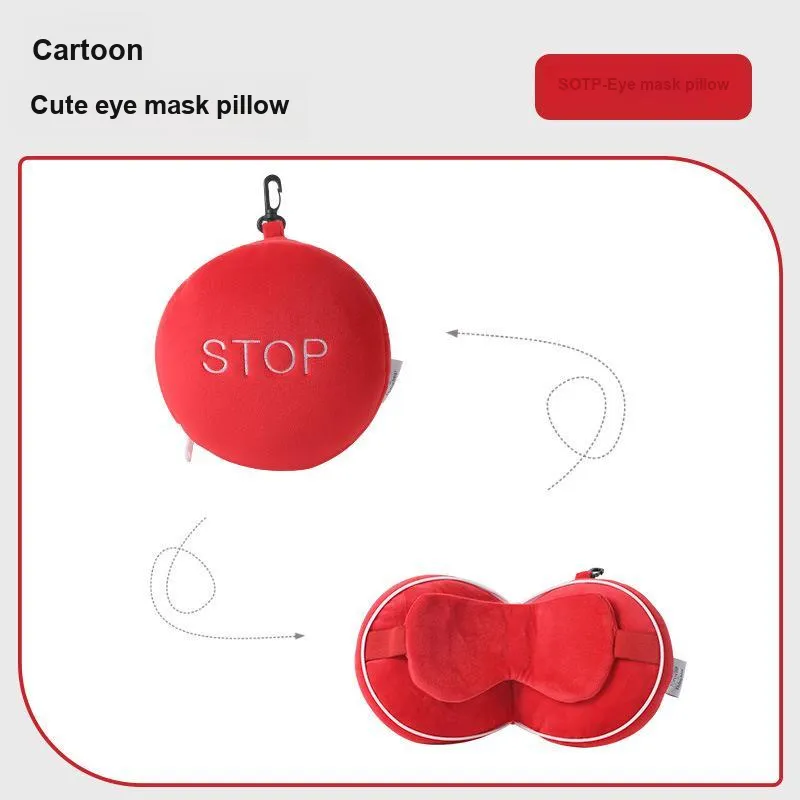 WECAN Eye Mask With Pillow Integrated-12
