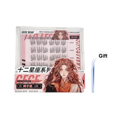 Gege Bear Лев Накладные ресницы Естественный Увеличивающий Стиль