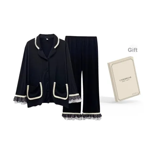 O'MESIK Пижамный комплект женский Gift Box Set черный