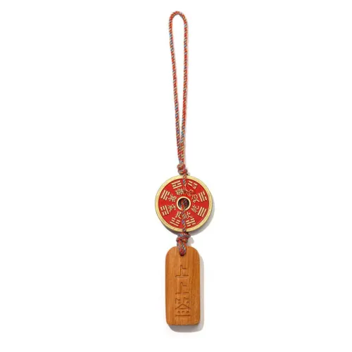 Xiang Yin Peachwood Pendants Unisex