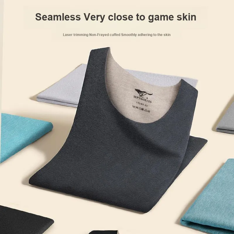 SEPTWOLVES Thermal Set Men's Gift Box Set+Shopping Bag-2