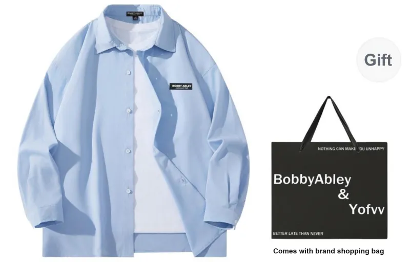 BOBBY ABLEY Shirt Coat Fall And Winter Unisex-275