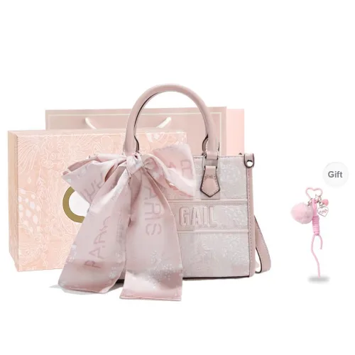 MISS GAIL Artificial Leather Shoulder Bag, Crossbody Bag, Handbag Large Size Women
s Pink Gray