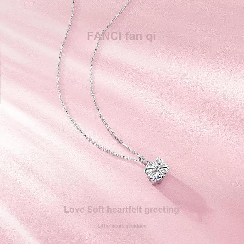 FANCI S925 Silver Necklaces Women's White, Gold-1