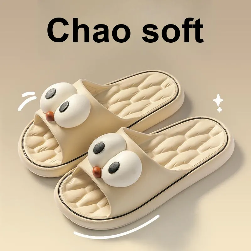 LUNNIFEIYA Summer Outerwear Platform Squashy And Bouncy Feeling Home Indoor Slip Resistant Cute Sandal-10