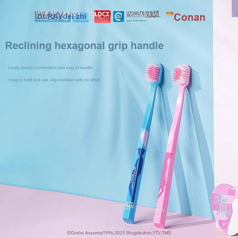 Leizhi x MINGZHENTANKENAN Sweet Life Heart Toothbrushes Cleaning Gum Protection-3