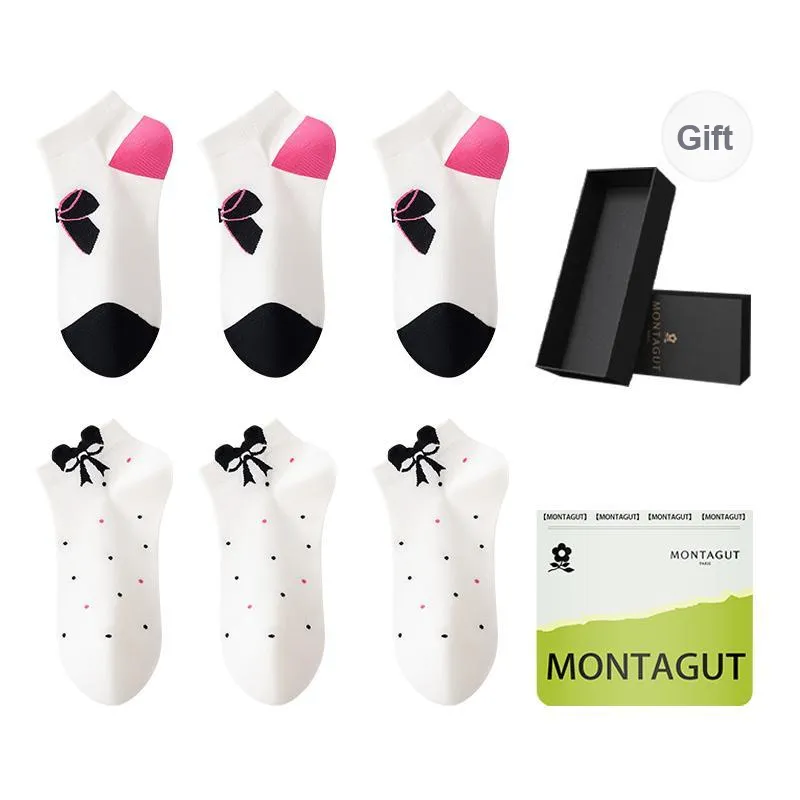 Montagut Ankle Socks Women's Box 6 Pack-10