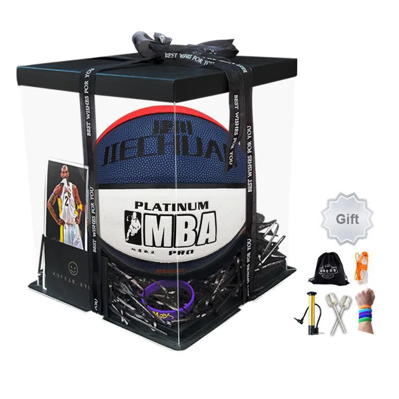 Melway PU Basketball Red White Blue Size 7 Training-5
