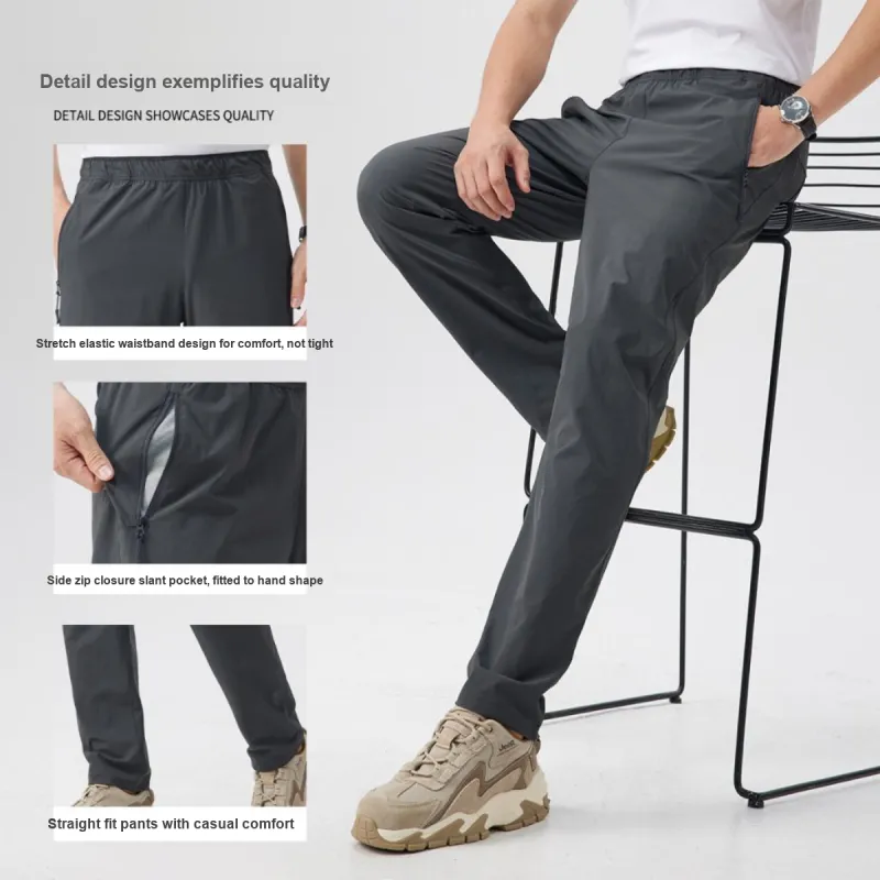 Red bean Casual Pants Men-34