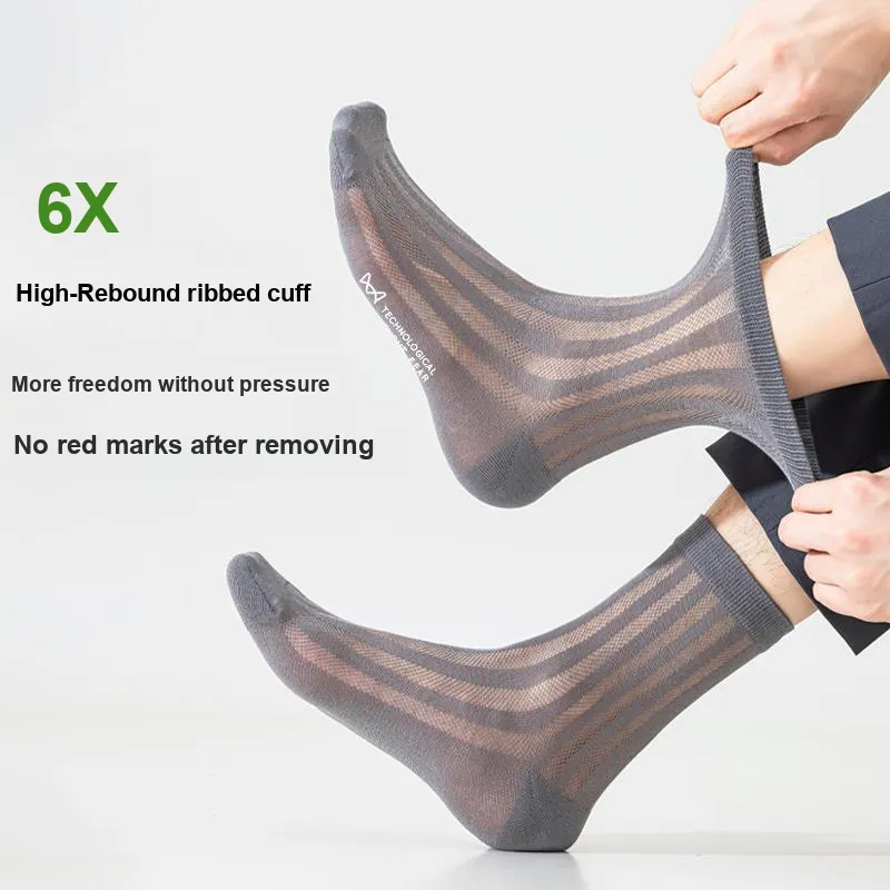 MIIOW Cool One Summer Series Mid Calf Socks Men's Combo Set-10
