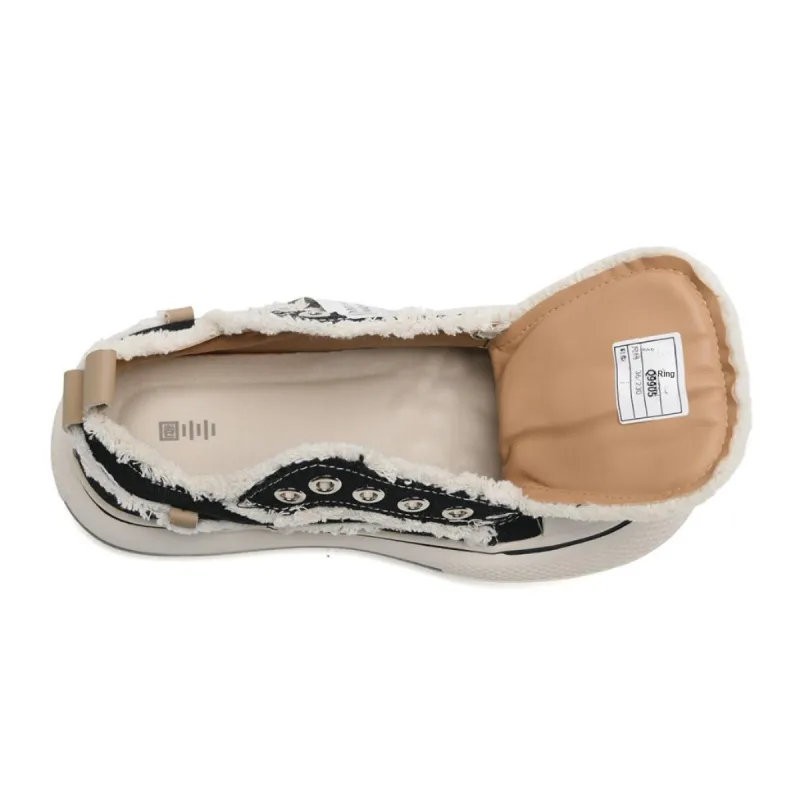 Circle Small Coverage Wear-Resistant Lightweight Low-Top Skateboard Shoes Women's-12