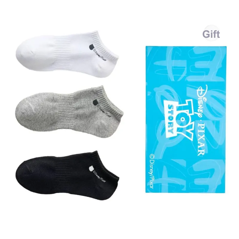 Disney No Show Socks Unisex Gift Box Set Of 4-15