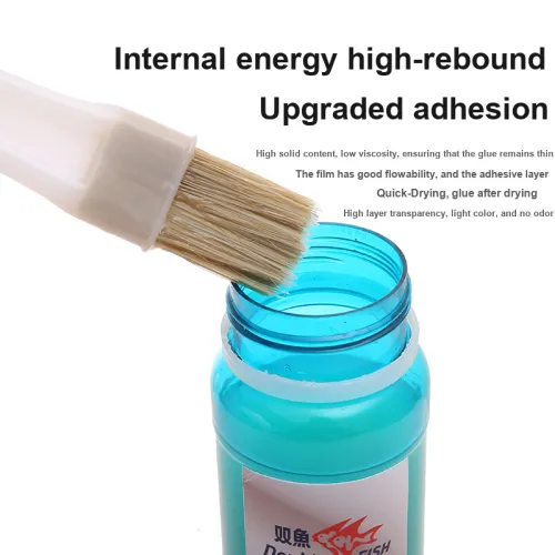 DOUBLEFISH Table Tennis Accessories Natural Rubber Unisex 250ml Blue