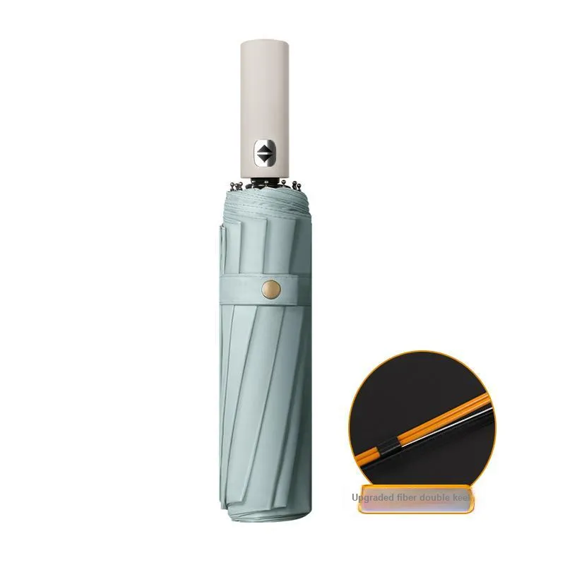 Lancitu Fully Automatic Umbrella Sun Protection Reinforced Sun Protection Sunny And Rainy Dual Use Folding Umbrella-13