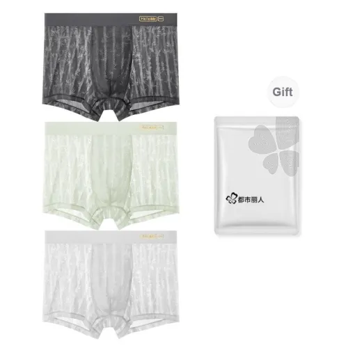 Urban Beauty Underpants Men's Shopping Bag 3 Pack