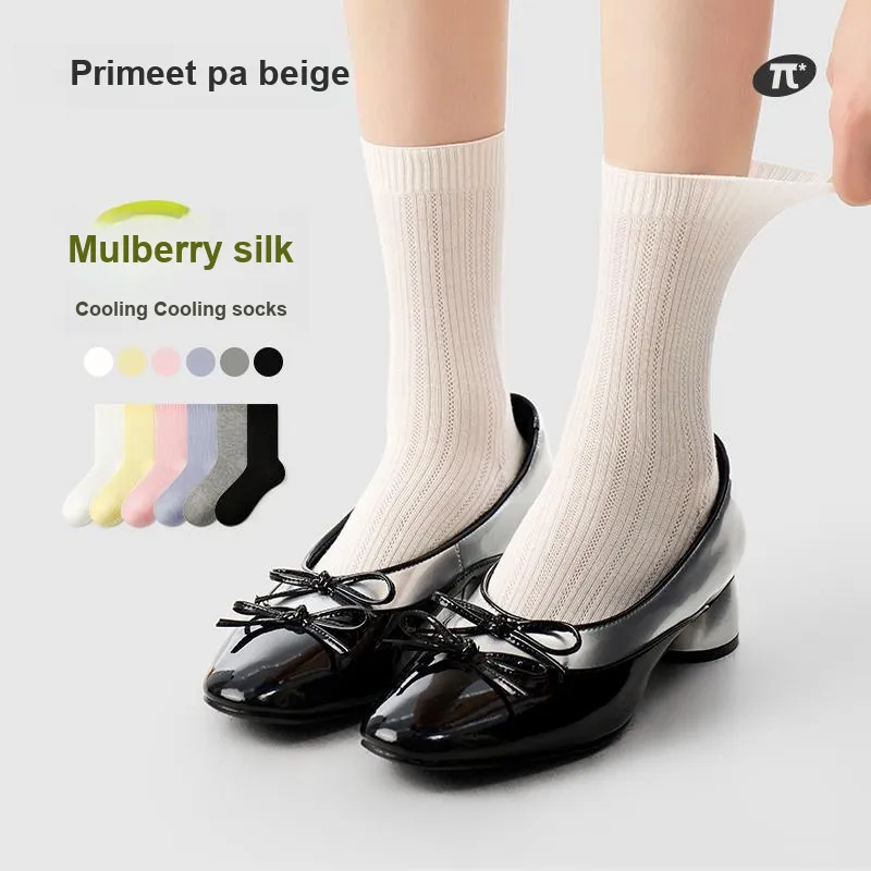 Primeet Mid Calf Socks Women's 3 Pack-1